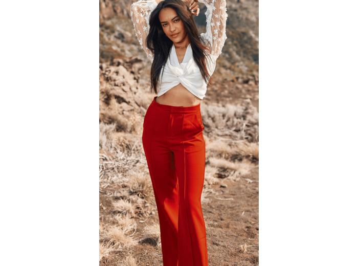 PANTALON ROUGE