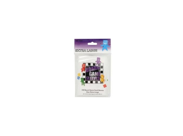 100 Board Game Sleeves Extra-Large 65x100mm