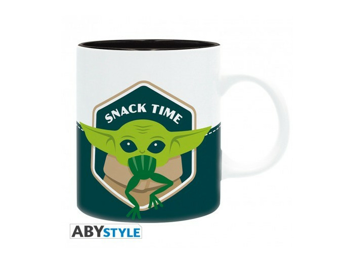 THE MANDALORIAN - Mug - 320 ml - Bébé Yoda Grenouille