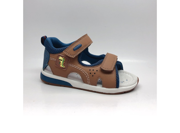 Bottillon ouvert bebe garcon camel