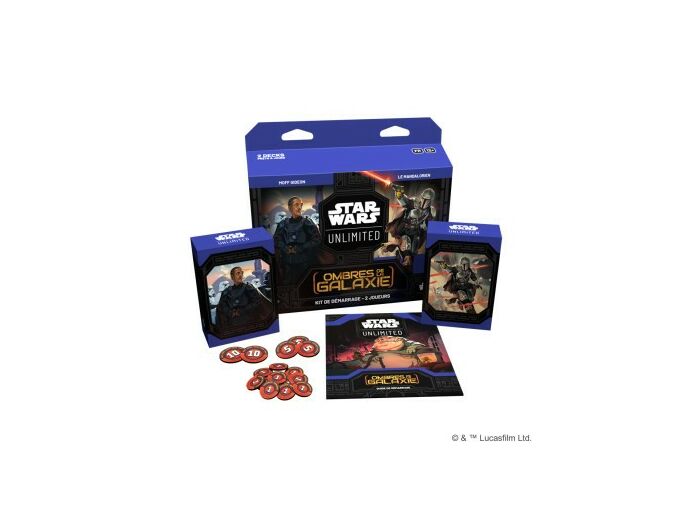 Star Wars Unlimited : Ombres de la Galaxie - Kit de Démarrage 2 joueurs
