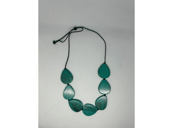 Collier en perle de bois