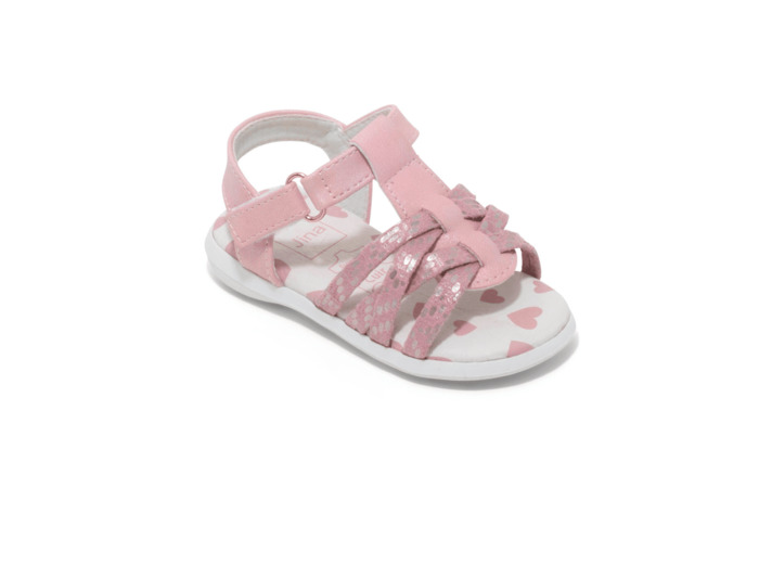 Sandale ouverte bebe fille rose