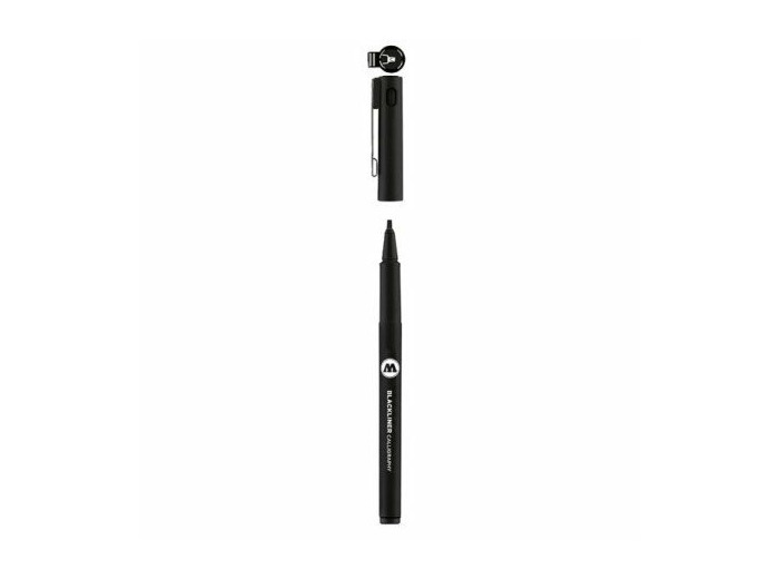 MOLOTOW 703213 MARQUEUR FEUTRE FIN NOIR BLACKLINER BRUSH S