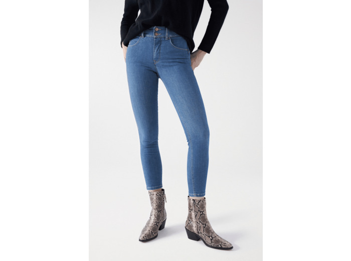 JEAN SECRET PUSH IN SKINNY AVEC DÉTAILS