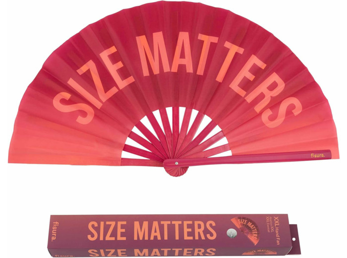 Fisura – Grand éventail XXL Pliable “Size”