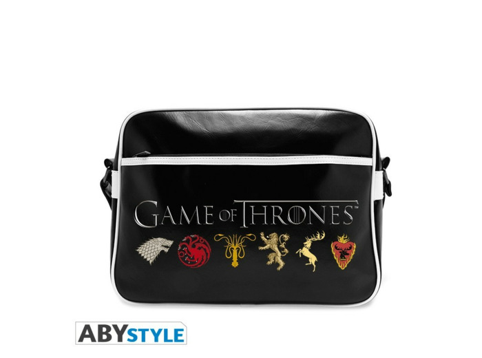 GAME OF THRONES - Sac Besace "sigles" - Vinyle