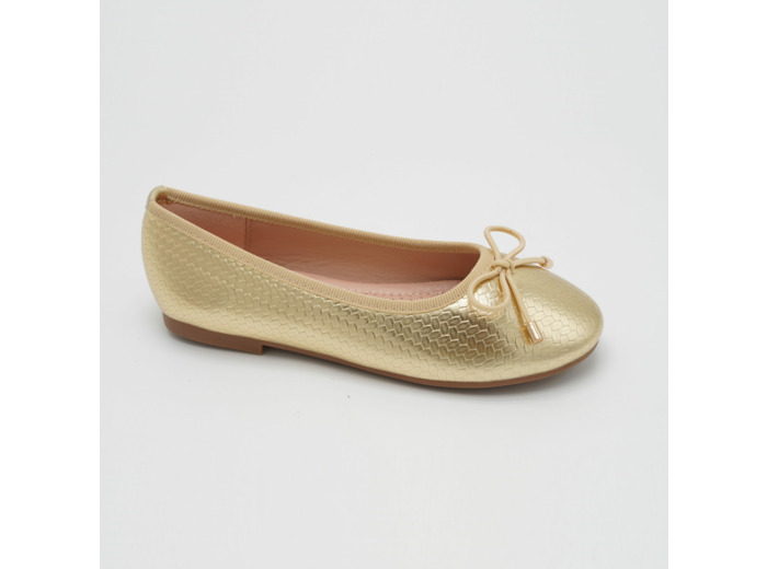 Ballerine junior fille or