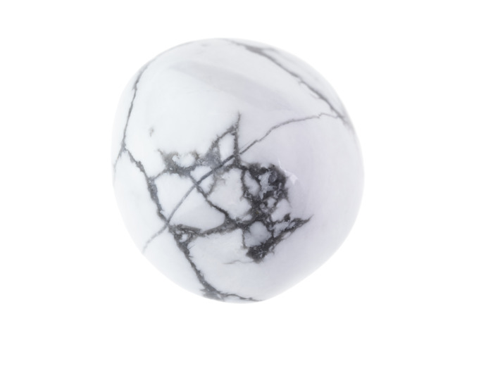 Howlite pierre roulée