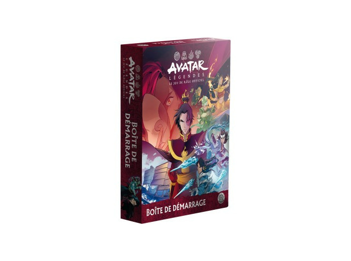 Avatar Légendes - Boîte de démarrage