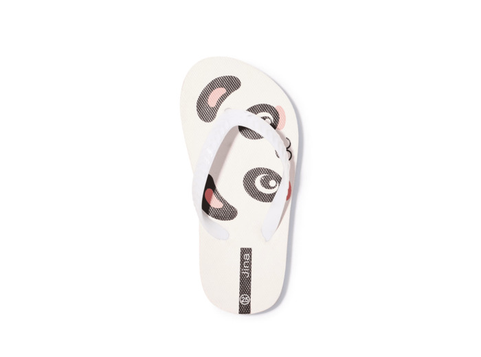 Tongs panda pour fille