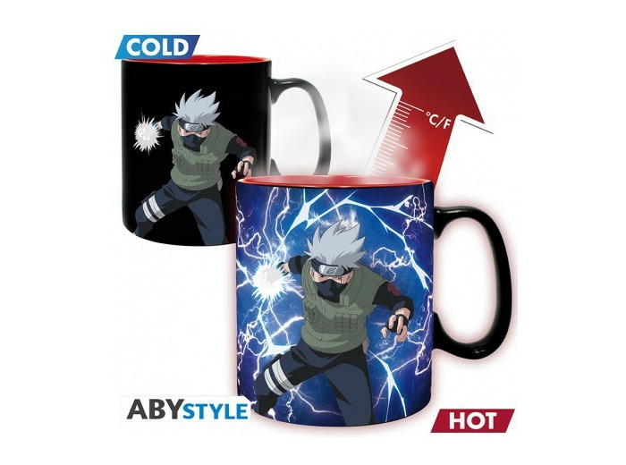 NARUTO SHIPPUDEN - Mug Heat Change - 460 ml - Kakashi/Itachi