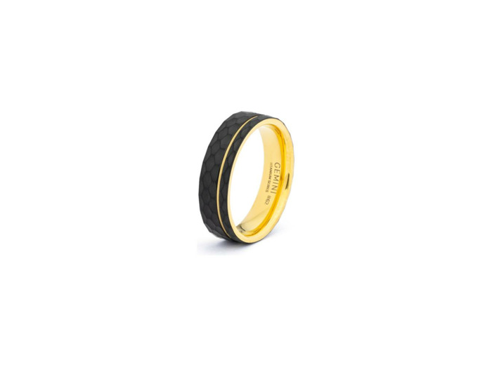 Bague Gemini Classics en titane