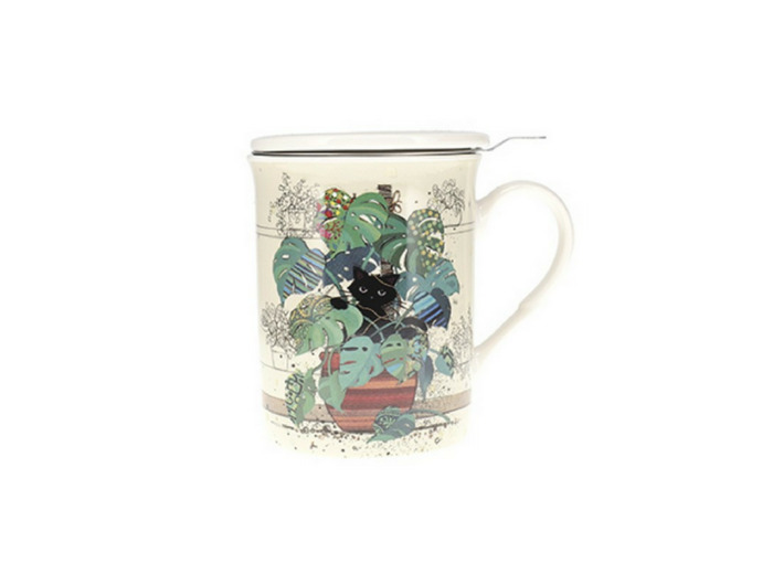 Mug tisaniere chat