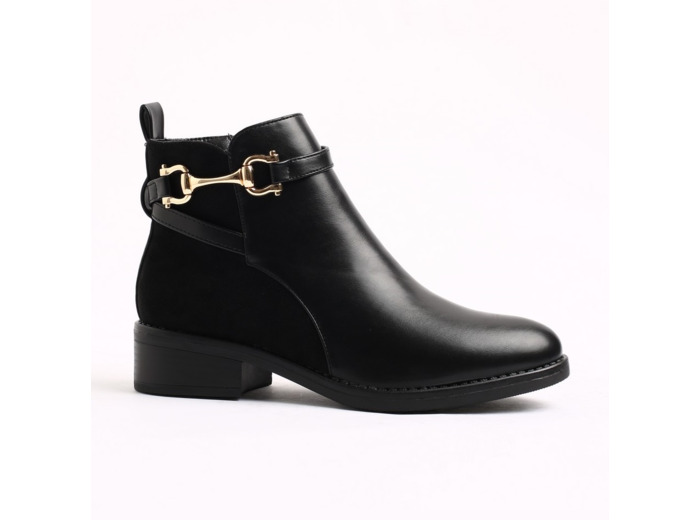 Boots femme noir