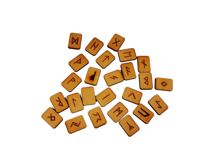 Set de Runes en bois