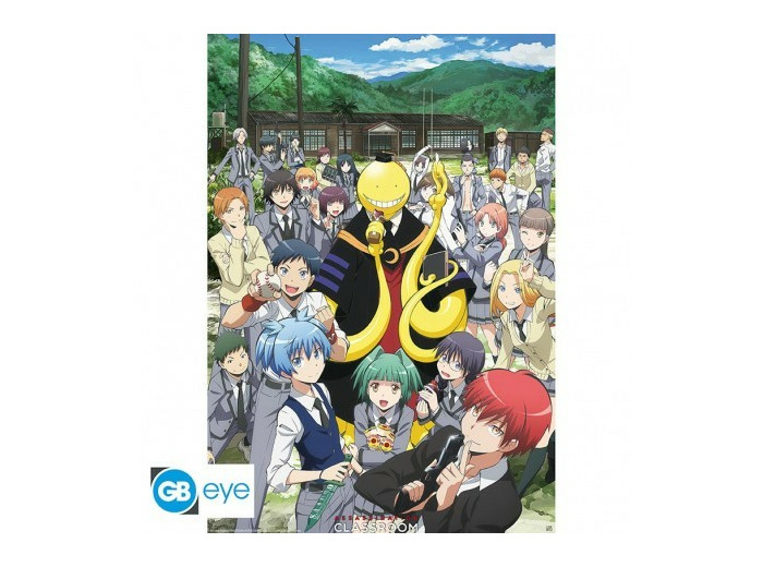 ASSASSINATION CLASSROOM - Poster "Groupe" roulé filmé (91.5x61)