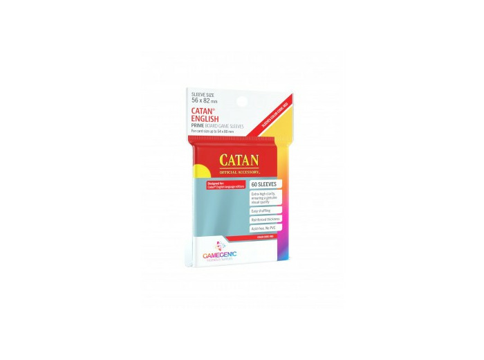 Gamegenic - PRIME - Catan-Sized Sleeves - 56 x 82 mm