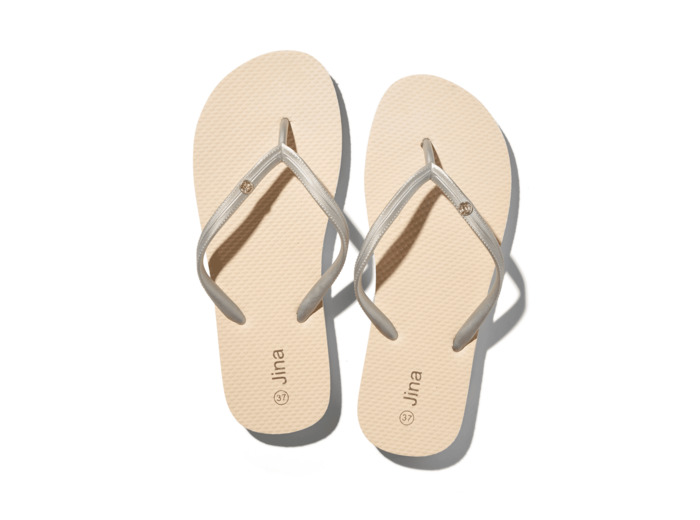 Tong femme blanc