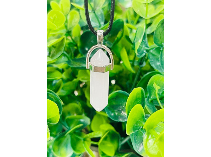 Pendentif Quartz rose