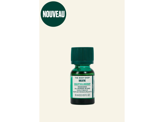 Mix huiles pour brûleur Breathe Eucalyptus & Romarin
