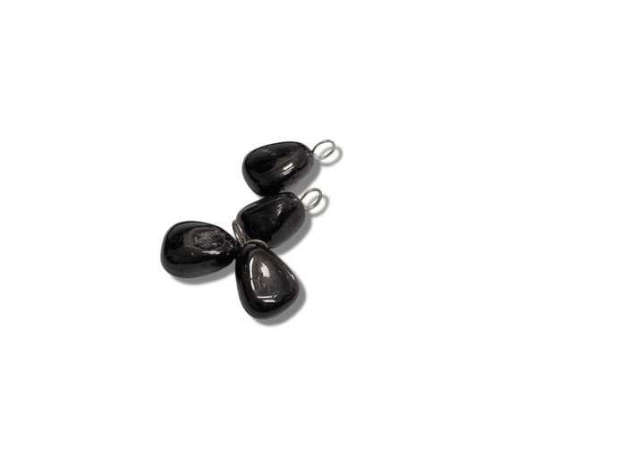 Tourmaline Noir Pend pierre roulee