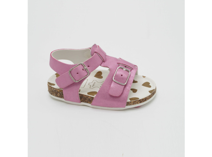 Sandale ouverte bebe fille rose
