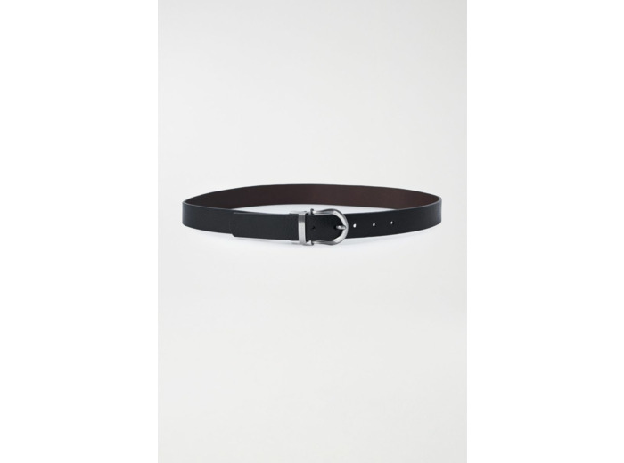 Ceinture en cuir réversible