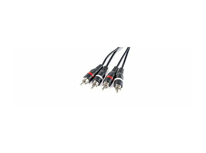 Connectique LINKSTER TSM-RCA02 Câble 2 RCA mâle/mâle