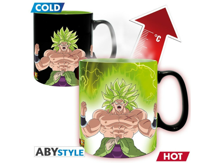 DRAGON BALL SUPER BROLY - Mug Heat Change - 460 ml Gogeta & Broly