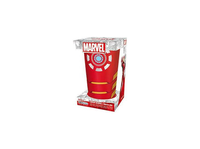 MARVEL - Verre XXL - 400 ml - Iron Man