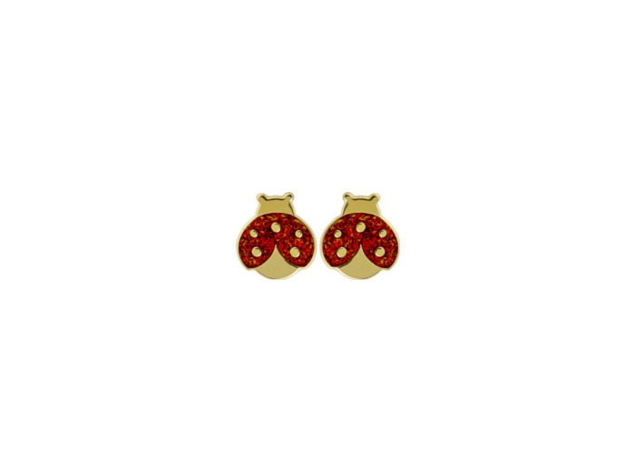 Boucles d'oreilles en or jaune
