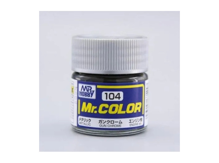 GUNZE C-104 MR. COLOR (10 ML) GUN CHROME