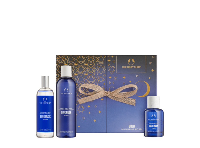 Bold Blue Musk Big Gift Box