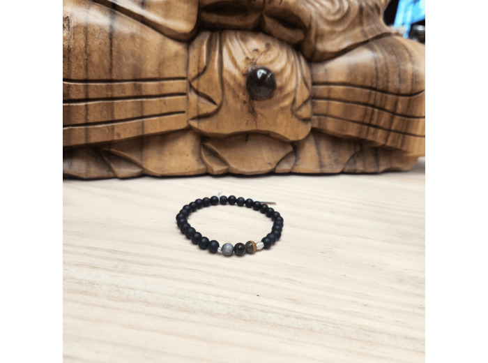 Bracelet homme triple protection collection prestige