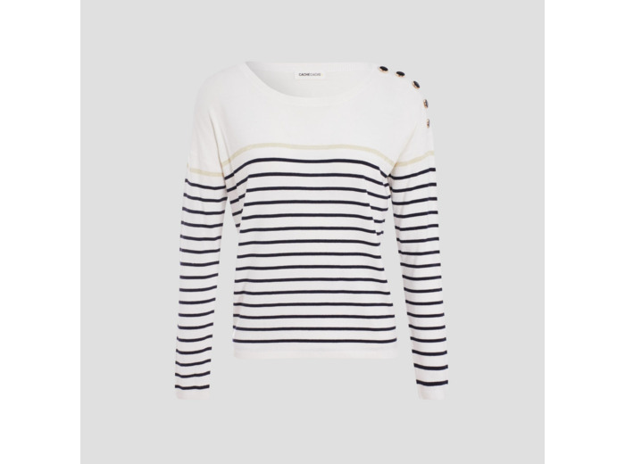 Pull avec boutons