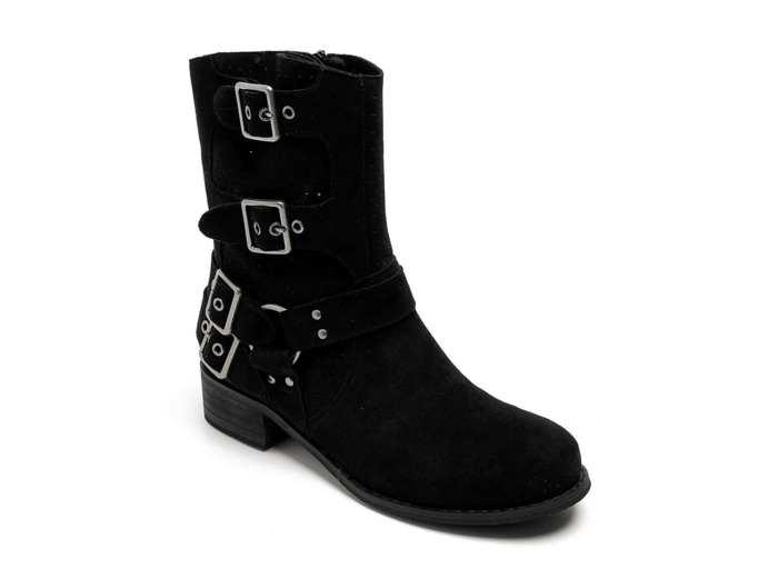 Boots femme noir