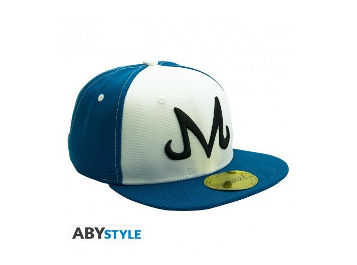 DRAGON BALL - Casquette snapback- Bleu & Blanc - Majin