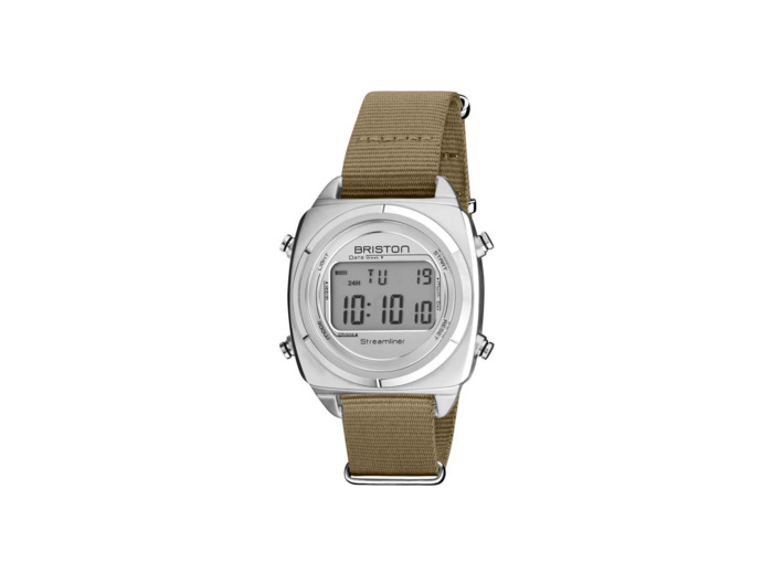 Montre Briston Streamliner Digital 221337.S.DG.2.NBZ