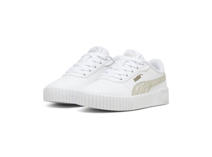 Basket junior fille blanc puma