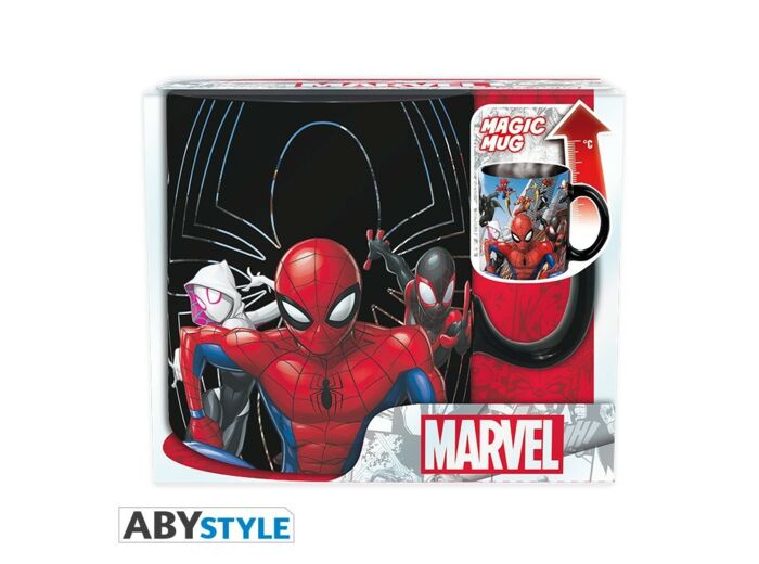 MARVEL - Mug Heat Change - 460 ml Multiverse Spider-Man