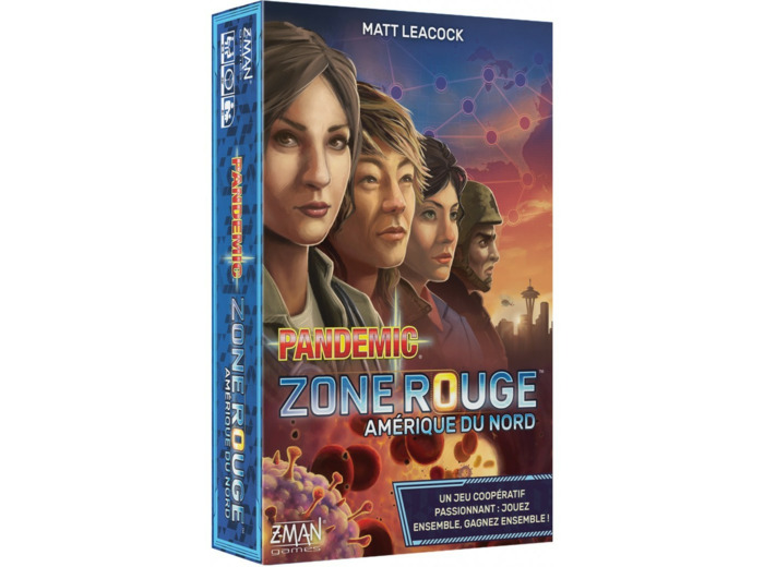 Pandemic Zone Rouge : Amérique Du Nord
