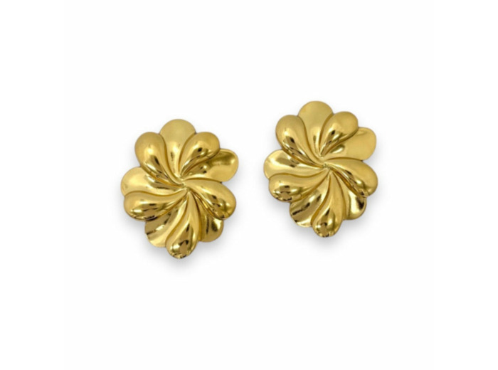 Boucles d'oreilles ROSACES D'OR