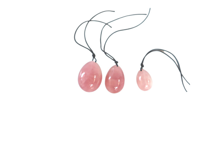 Coffret Œuf de Yoni en quartz rose