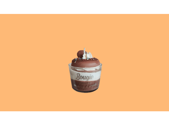 Bougie pancake erable