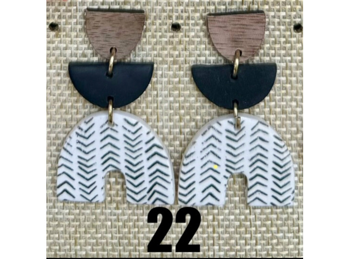 Boucles d'oreilles CAPE TOWN 13-23