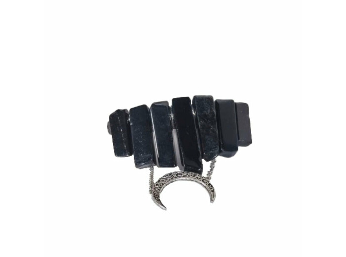 Pince Lune en Obsidienne