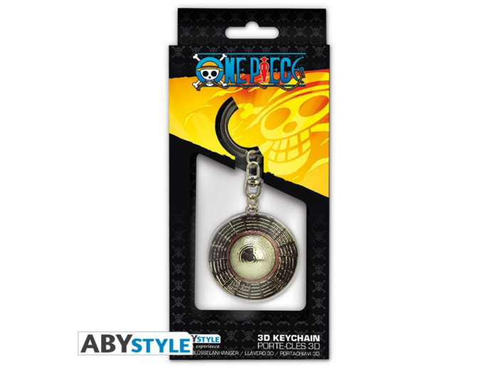ONE PIECE - Porte-clés 3D "Chapeau de Luffy"