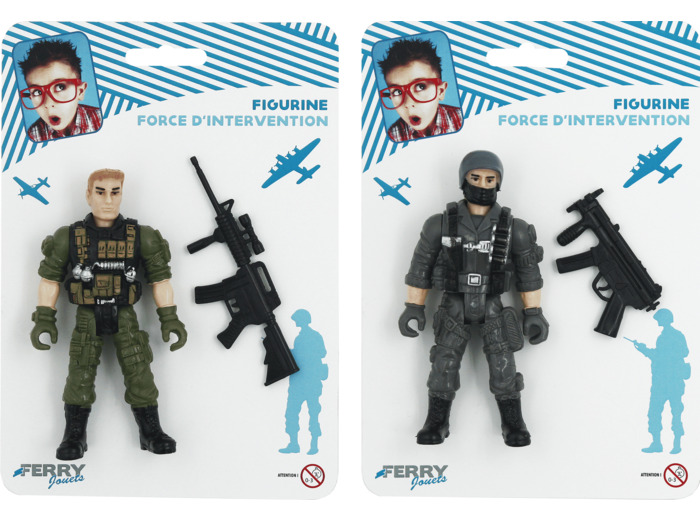 FIGURINE FORCE D'INTERVENTION