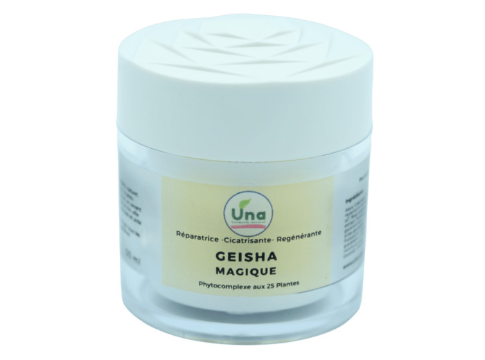 GEISHA MAGIQUE – Crème Réparatrice Cicatrisante et Régénérante au Naturel - pot 50 ml